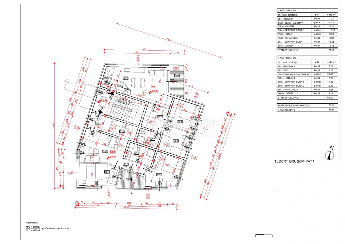 Istria, Umago, dintorni - Spazioso appartamento al 2° piano, a 300 m dal mare, DI NUOVA COSTRUZIONE!