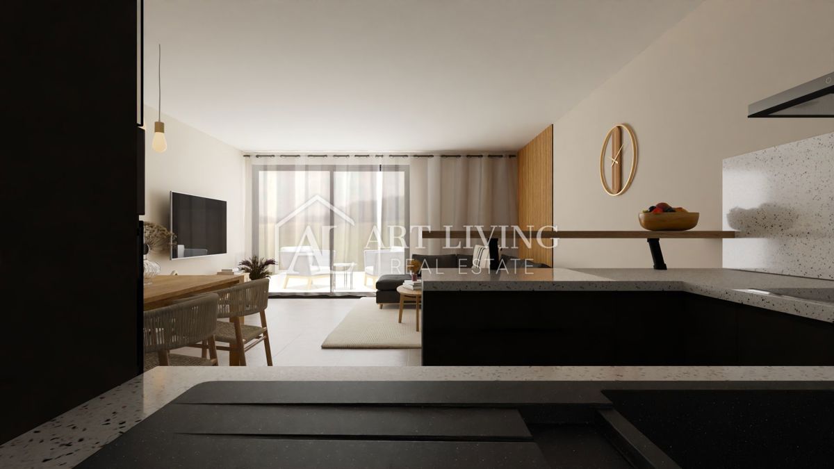 Poreč - dintorni, appartamento in un nuovo edificio al primo piano, a 500 m dal mare