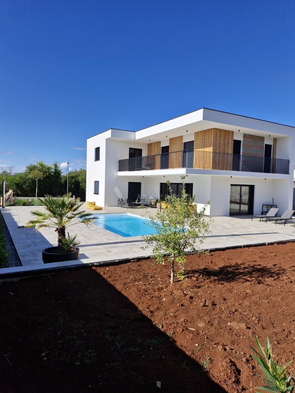 Moderna vila s bazenom i pogledom na more, Murine, Umag