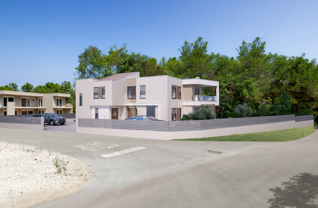 Moderna dvojna kuća s bazenom, Murine, Umag