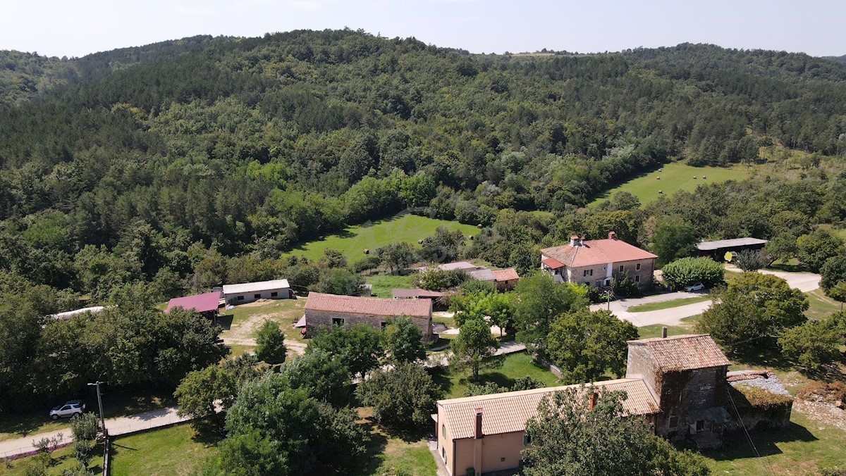 Casa in pietra d'Istria in una posizione tranquilla, Dubci