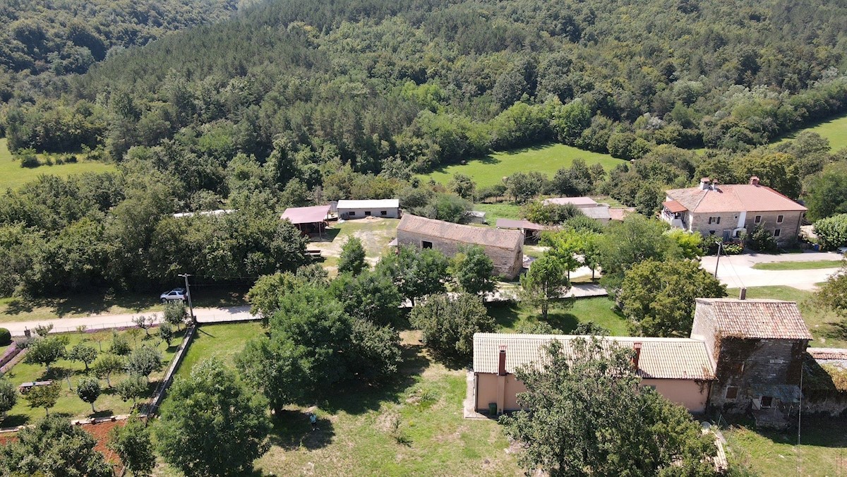 Casa in pietra d'Istria in una posizione tranquilla, Dubci