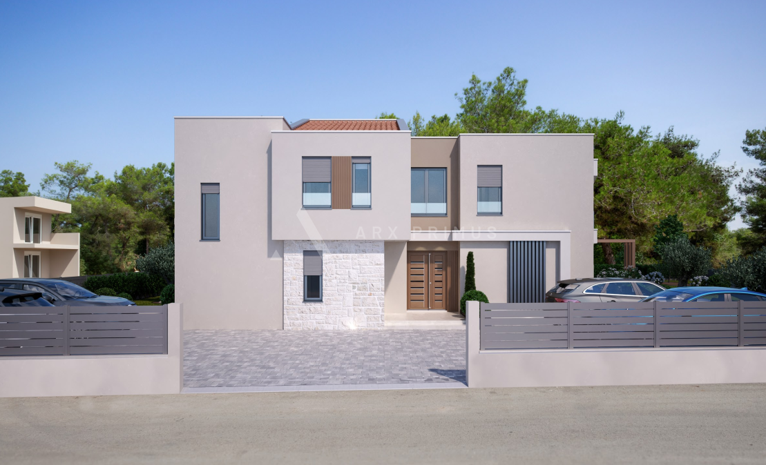 Moderna dvojna kuća s bazenom, Murine, Umag