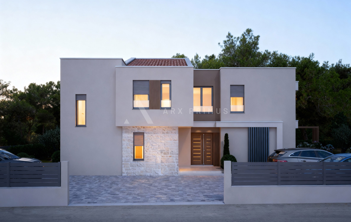 Moderna dvojna kuća s bazenom, Murine, Umag