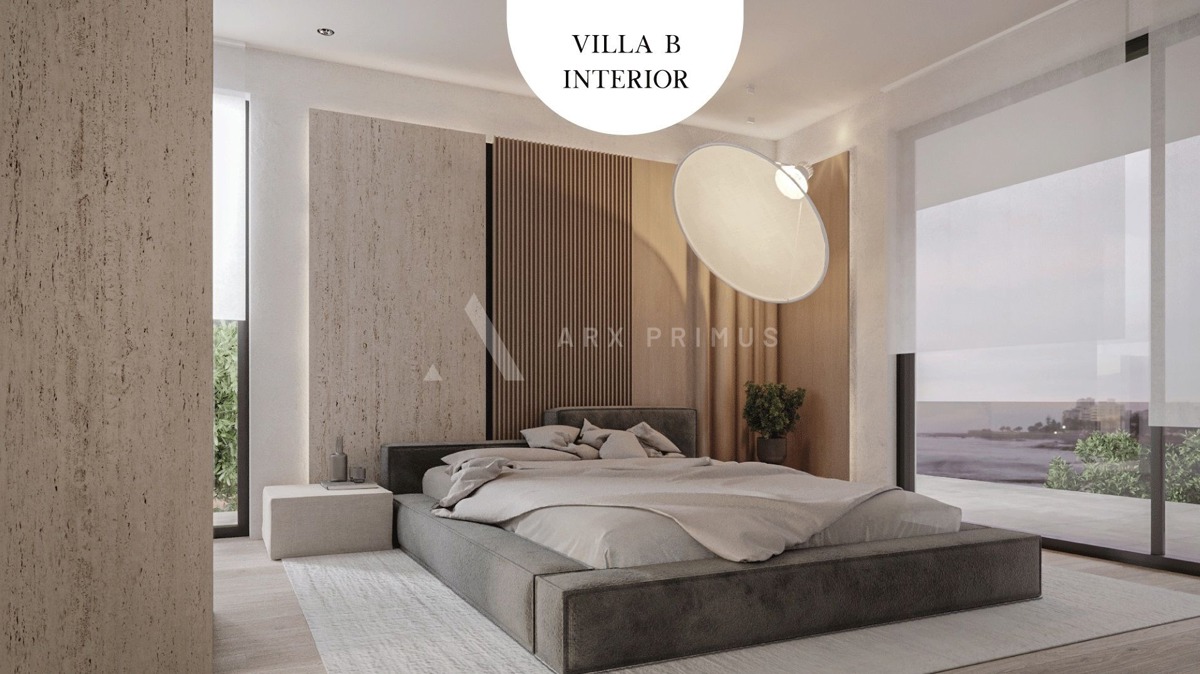 Vila moderne arhitekture s bazenom u blizini mora, Umag