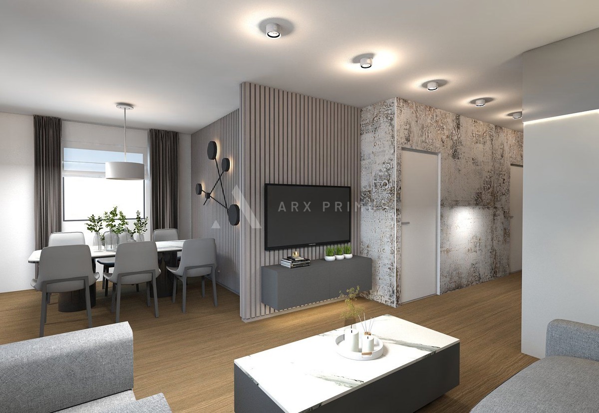 Stan s pogledom na more u Zambratiji