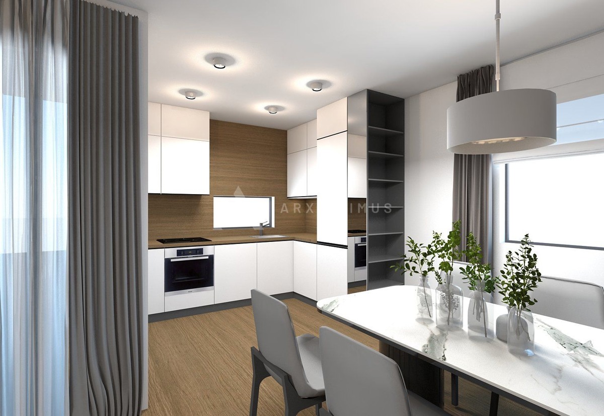 Stan s pogledom na more u Zambratiji