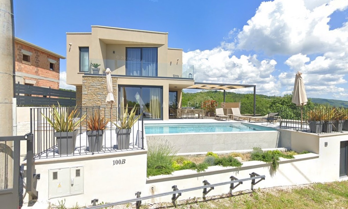 Villa moderna con piscina e vista mare - Krasica