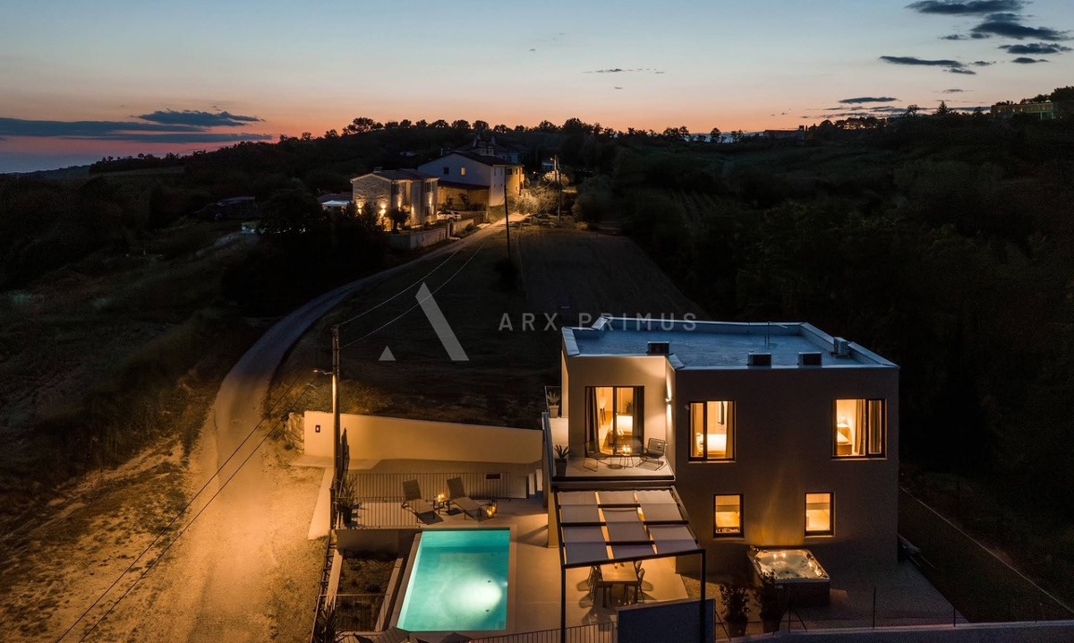 Villa moderna con piscina e vista mare - Krasica