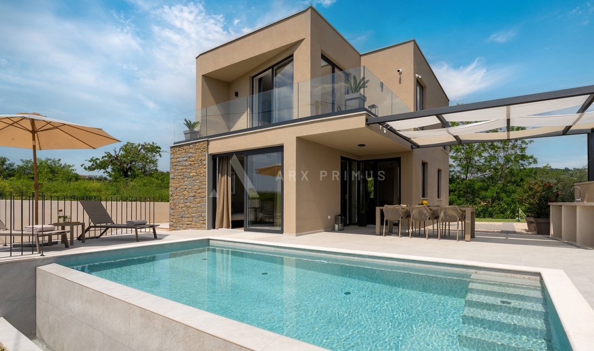 Villa moderna con piscina e vista mare - Krasica