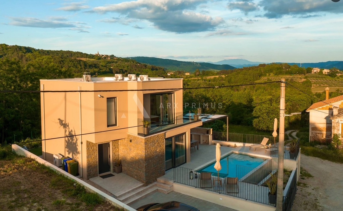Villa moderna con piscina e vista mare - Krasica
