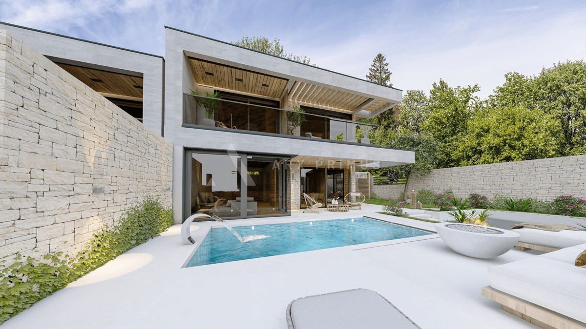 Vila s bazenom na prekrasnoj lokaciji u blizini mora, Umag