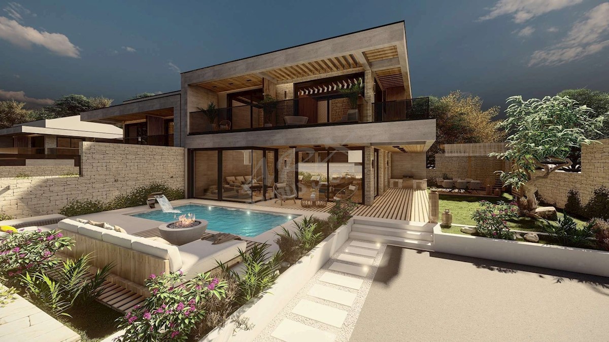Villa con piscina in una bellissima posizione vicino al mare, Umago