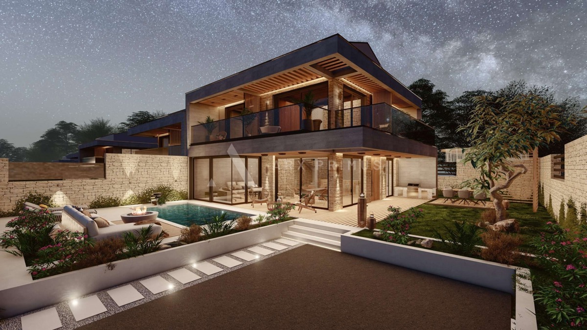 Vila s bazenom na prekrasnoj lokaciji u blizini mora, Umag