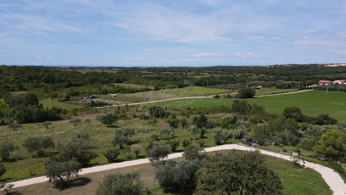 Una bellissima proprietà con vista su Umago e sul mare