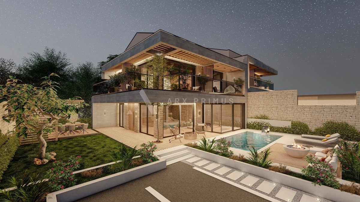 Vila s bezenom u luksuznom resortu u blizini mora, Umag