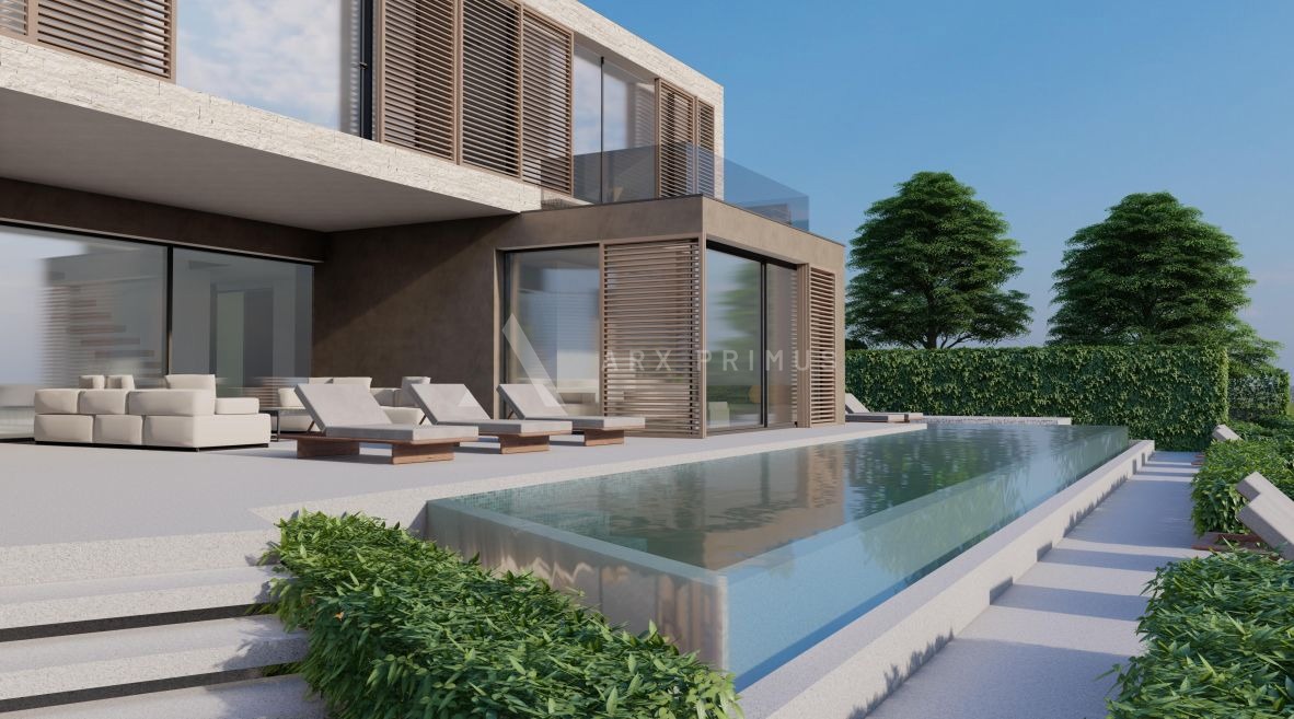 Jedinstvena parcela 1.red do mora sa projektom luksuzne vile