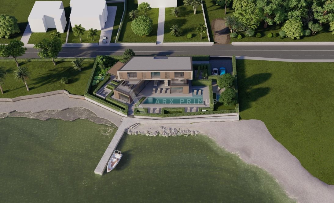 Jedinstvena parcela 1.red do mora sa projektom luksuzne vile