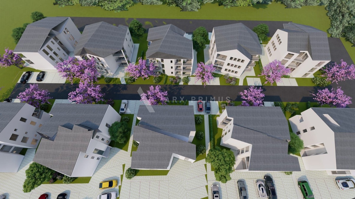 Novogradnja stan s pogledom na more, Zambratija, Umag