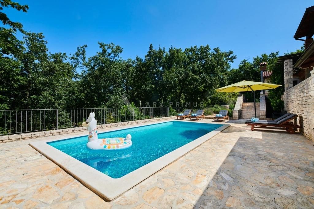 Prekrasna vila okružena šumom