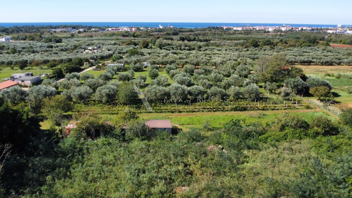 Terreno con permesso di costruzione per una casa bifamiliare, Finida, Umago