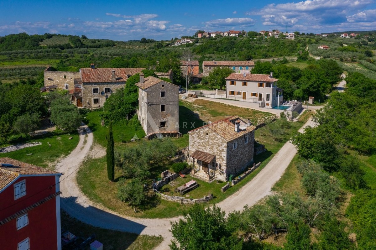 Villa con piscina e vista panoramica – zona di Buie