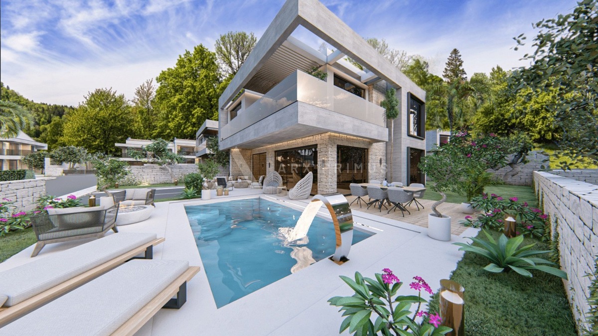 Vila s bazenom na vrhunskoj lokaciji, Umag