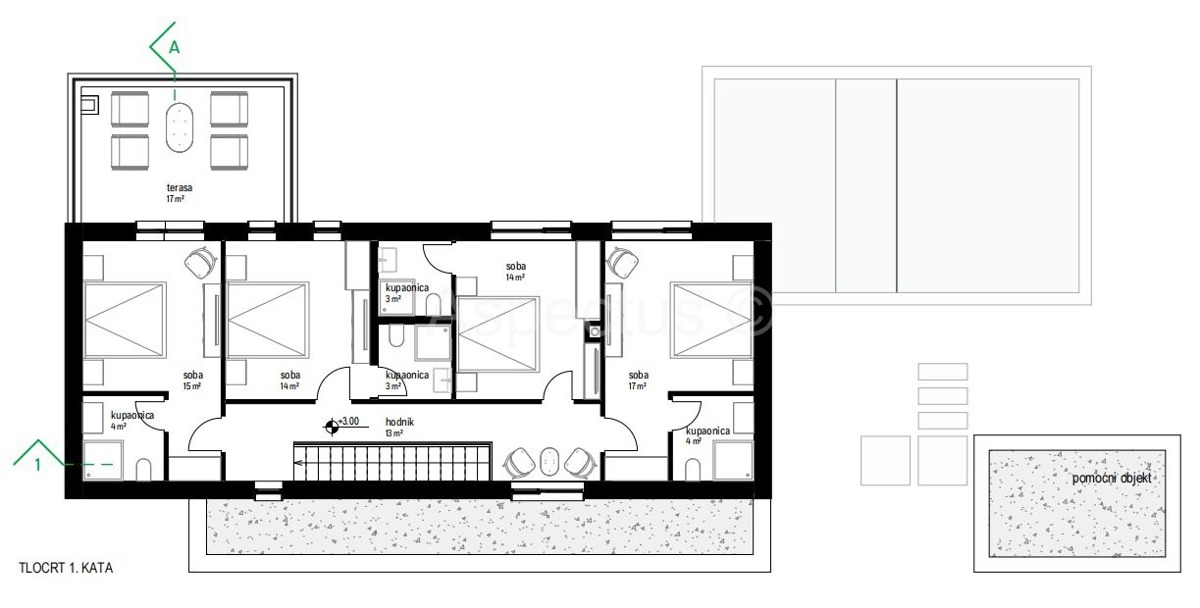 Nuova costruzione, Nuova villa moderna con piscina e grande giardino, Labin, Istria