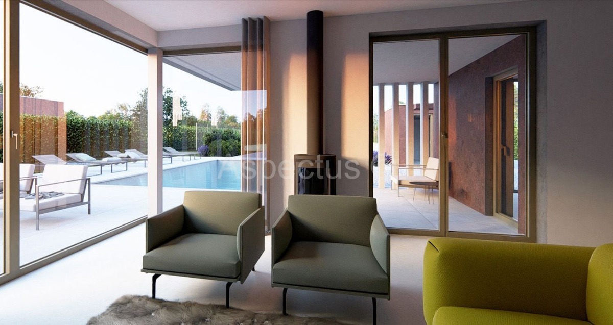 Nuova costruzione, Nuova villa moderna con piscina e grande giardino, Labin, Istria