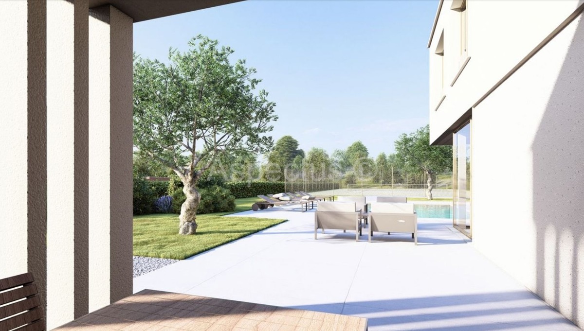 Nuova costruzione, Nuova villa moderna con piscina e grande giardino, Labin, Istria