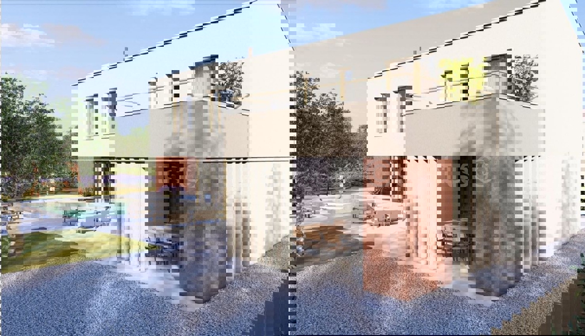 Nuova costruzione, Nuova villa moderna con piscina e grande giardino, Labin, Istria