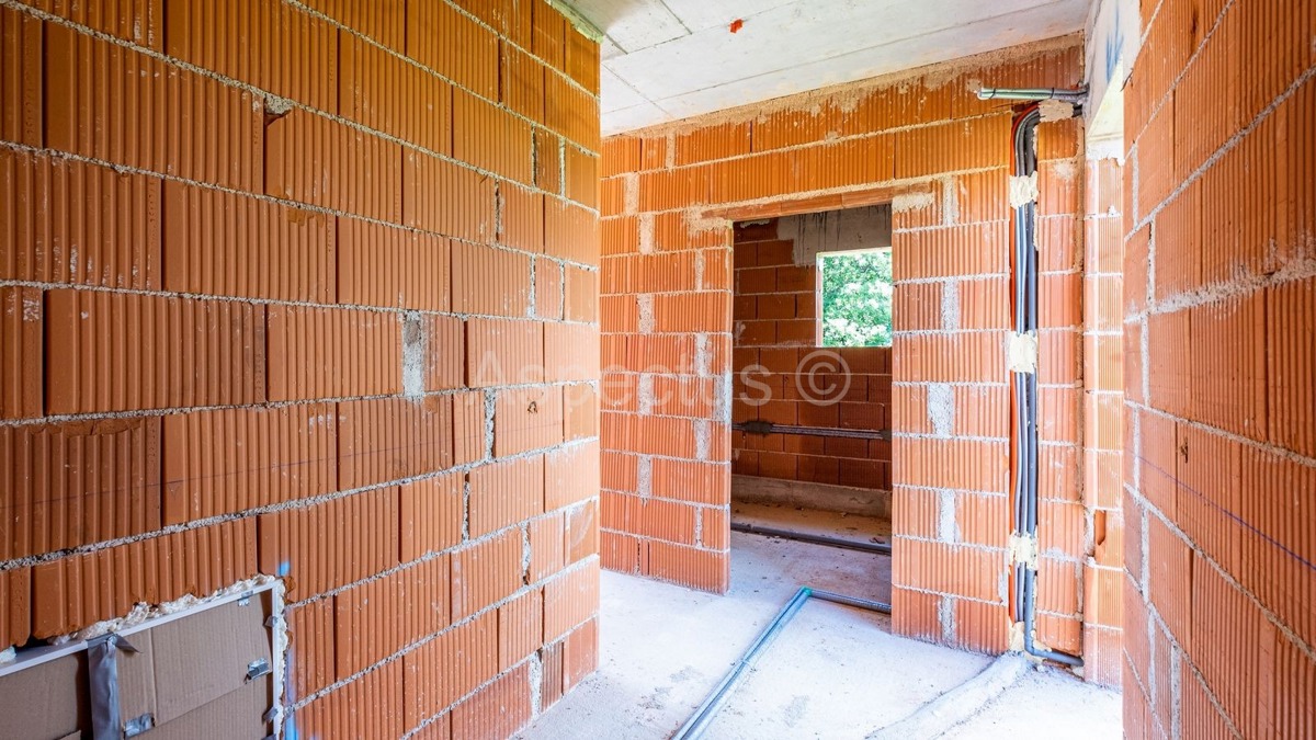 Nova moderna kuća s bazenom, pogled na more | Medulin, Istra