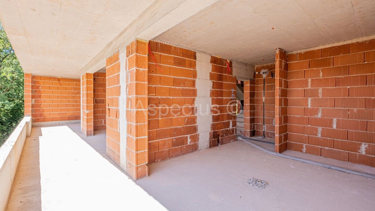 Nova moderna kuća s bazenom, pogled na more | Medulin, Istra