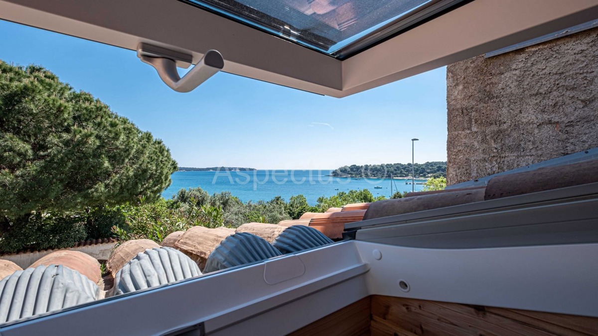 Appartamento mansardato con vista panoramica sul mare, Pola, Stoja | Istria