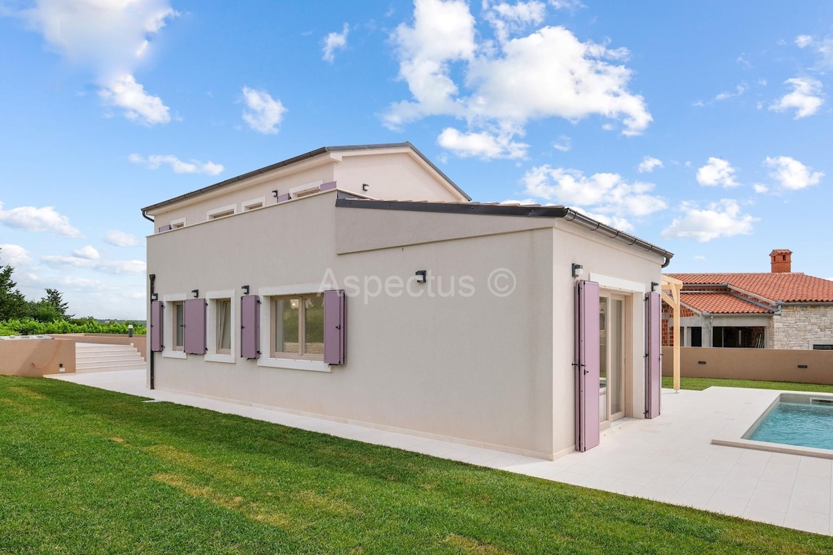 Casa familiare con piscina, 3 camere da letto, Costa orientale dell'Istria