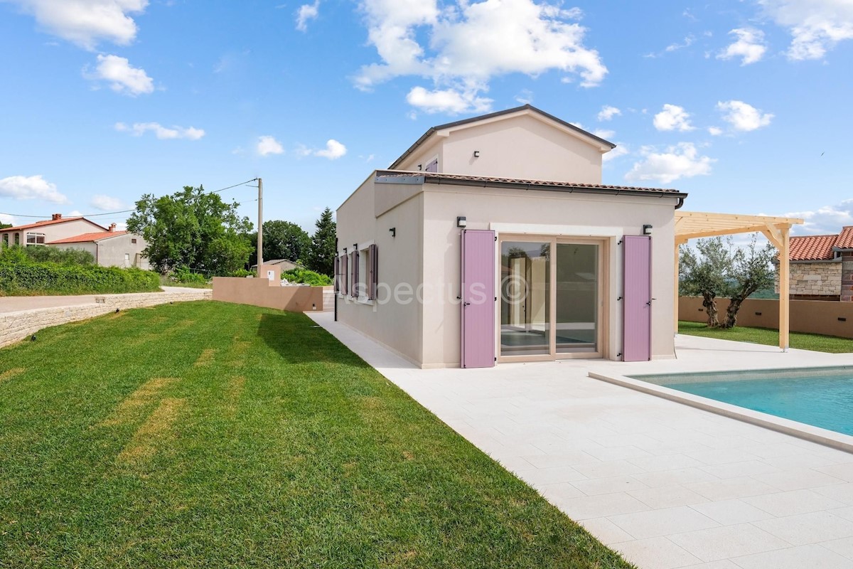 Casa familiare con piscina, 3 camere da letto, Costa orientale dell'Istria