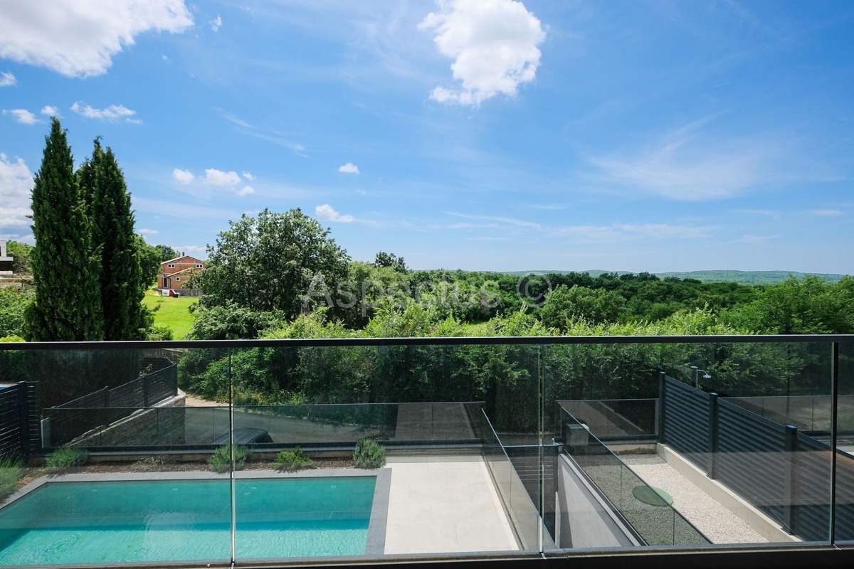 Nuova casa moderna con piscina, Svetvinčenat