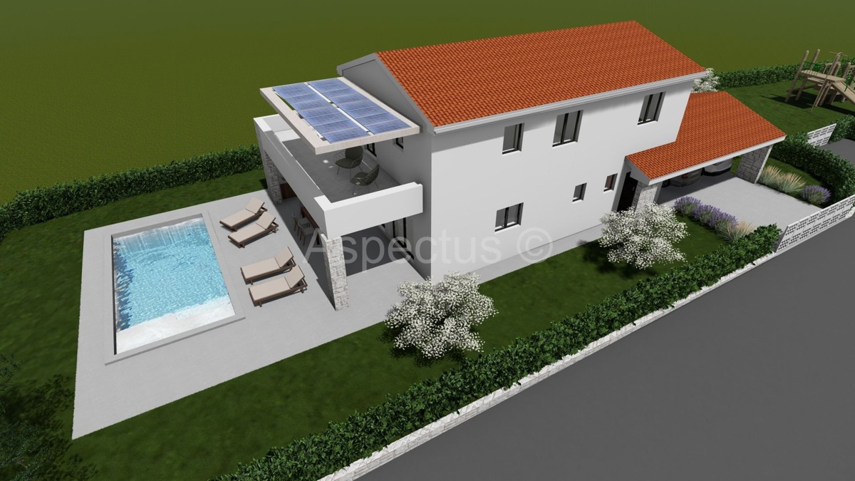 Terreno edificabile con progetto preliminare, Krnica | Istria