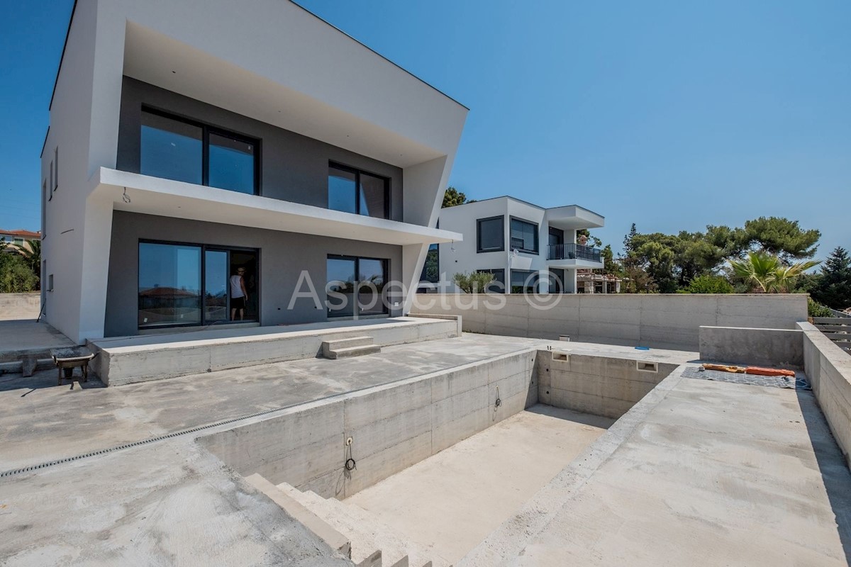 Casa moderna, piscina, vista mare, Medulin