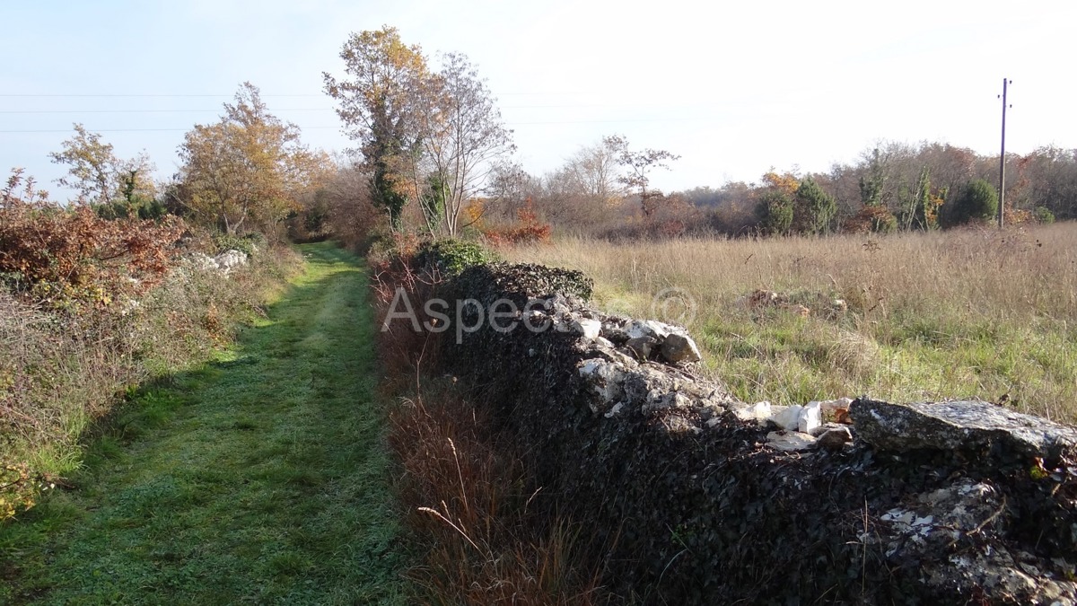 Juršići, terreno agricolo e edificabile 2.400 m2