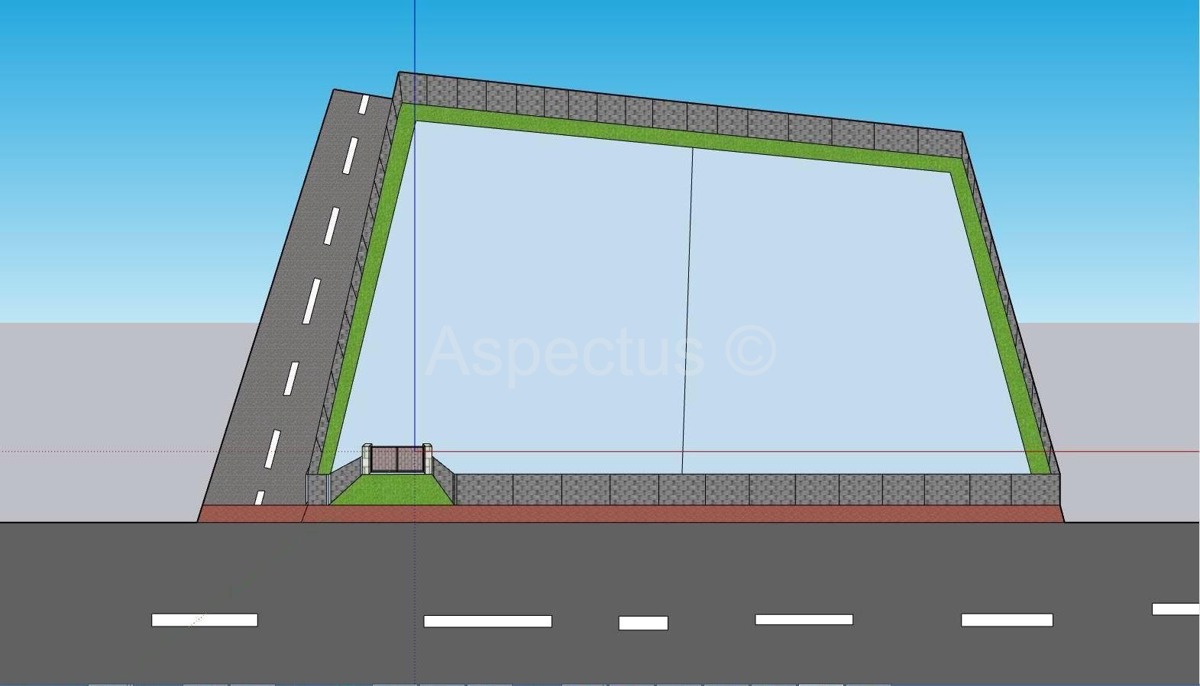 Poljoprivredno zemljište, pogled na more, blizina Vodnjana