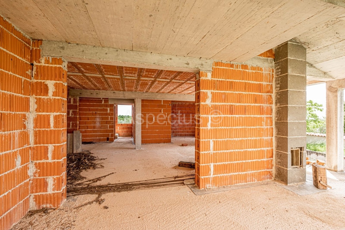 Casa con piscina, in costruzione grezza | Marčana, vicino a Pola, Istria