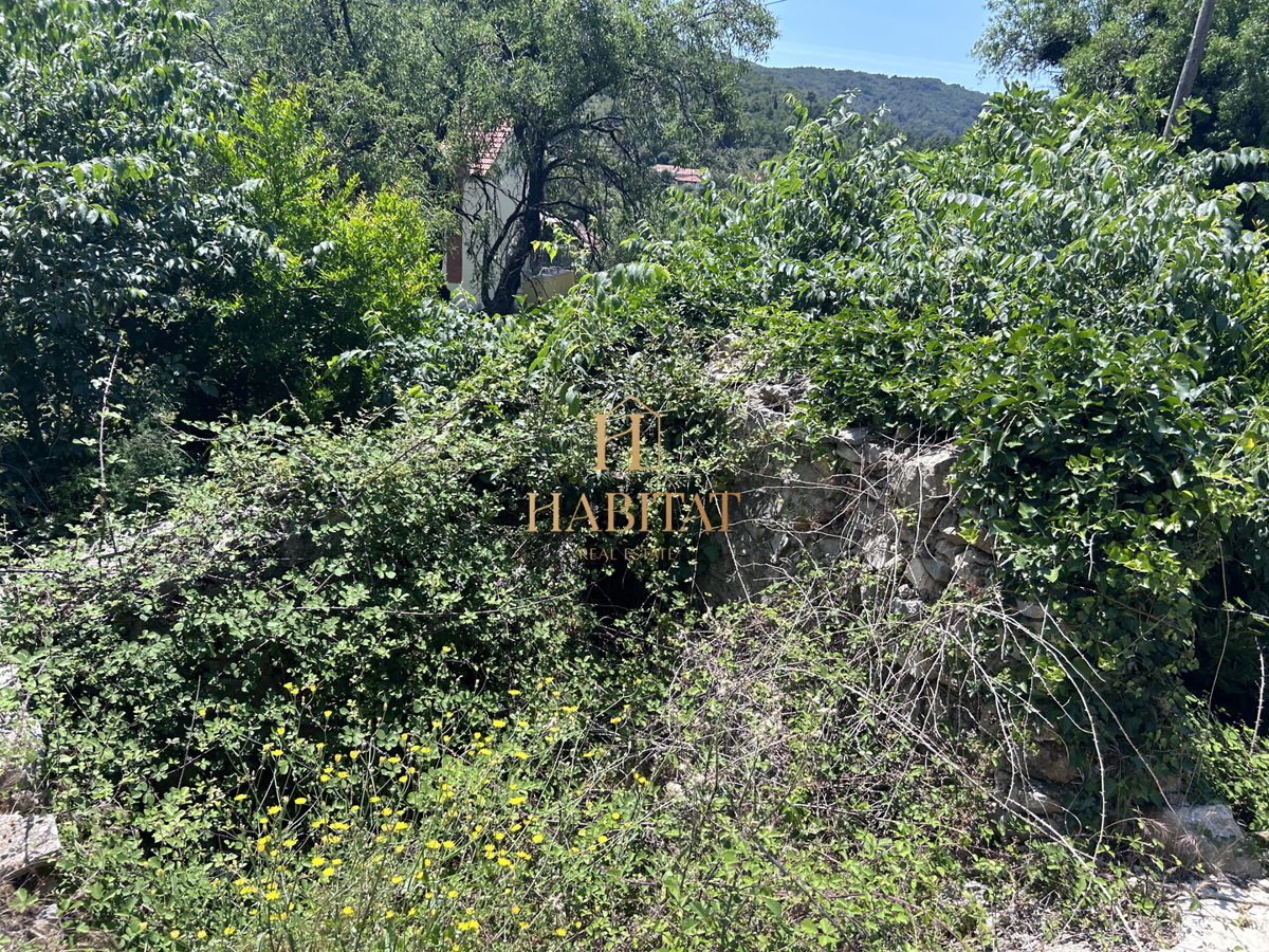 Dalmazia , Hvar , Dol Sv.Ana , casa 46m2 con terreno edificabile 650m2