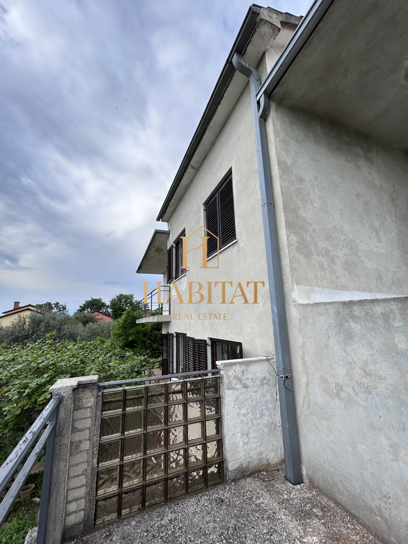Istria, Umago, Marija Na Krasu, casa 420m2 con terrazze, giardino 1644m2, 2 garage, vista mare