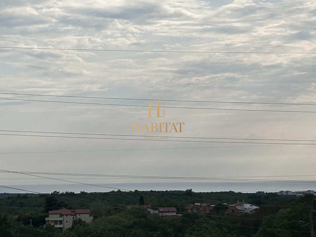 Istria, Umago, Marija Na Krasu, casa 420m2 con terrazze, giardino 1644m2, 2 garage, vista mare