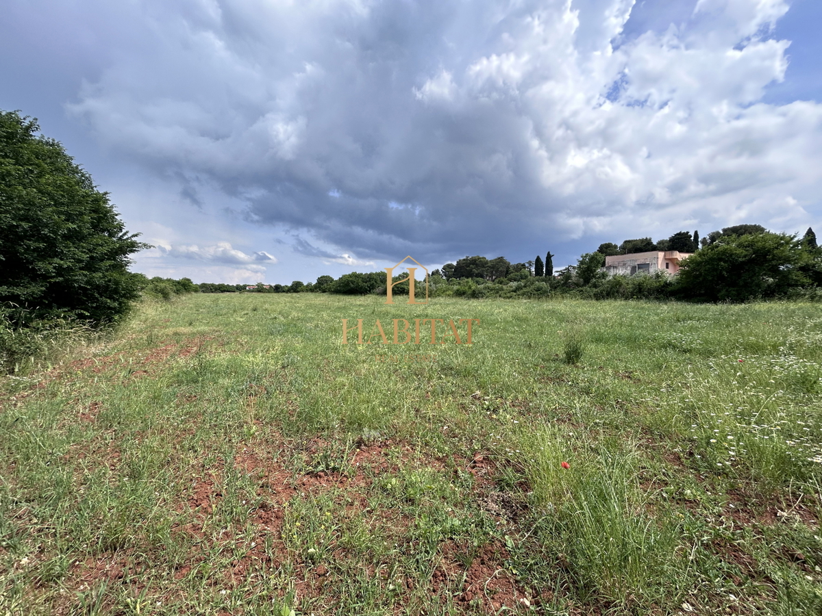 Istria, Dignano, terreno edificabile 12642m2, zona residenziale e commerciale, centro, vista