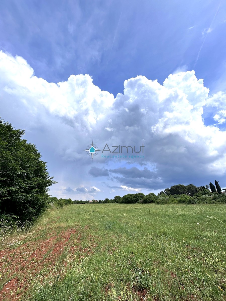 Istria, Dignano, terreno edificabile 12642m2, zona residenziale e commerciale, centro, vista