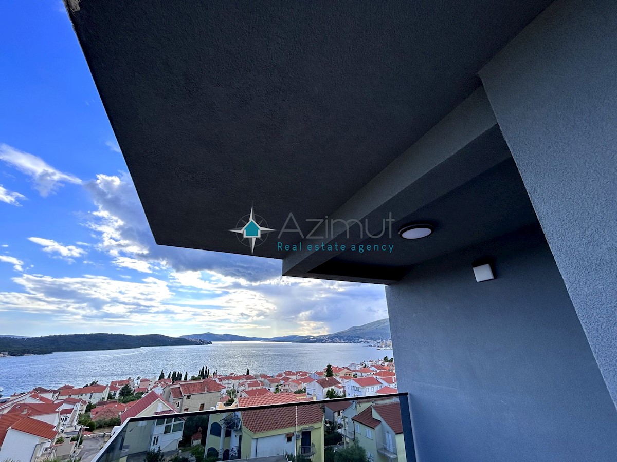 Dalmazia, Okrug Gornji, Attico 147m2, vista mare panoramica, piscina