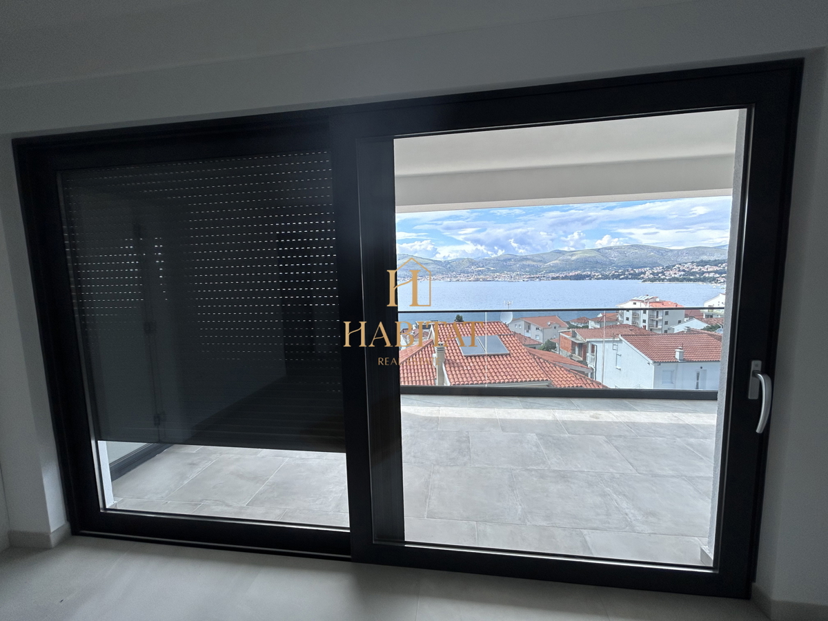 Dalmazia, Okrug Gornji, Attico 192m2, vista sul mare aperto