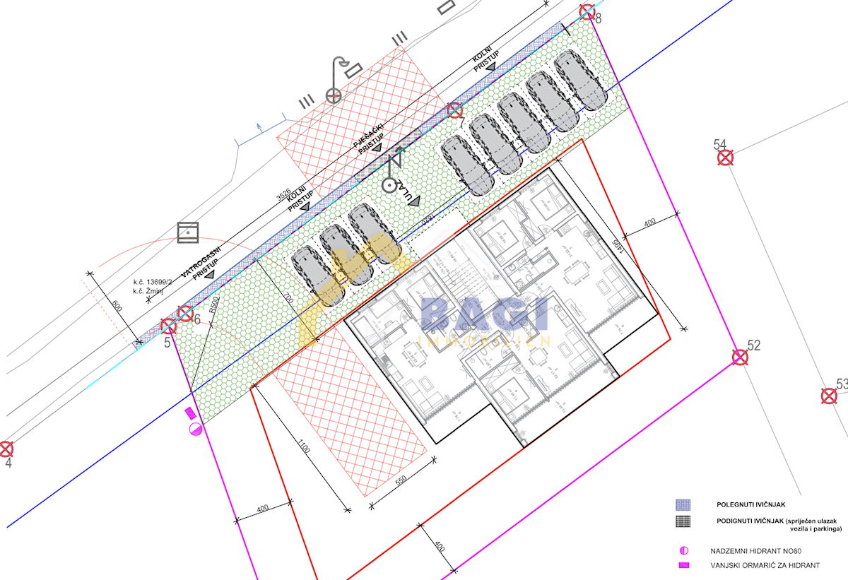 Žminj-nuova costruzione 51 m2-piano terra-giardino